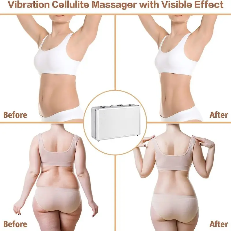 Box Type Electric G5 Vibration Slimming Machine High Frequency Body Massage Equipment Weight Loss Fat Burn Body Shaping Massage