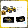 Huina 1:14 4wd Rc Heavy Duty Bulldozer 2.4g 22 Channels Remote Control Alloy Fuselage Engineering Vehicles Professional Toy Gift 1
