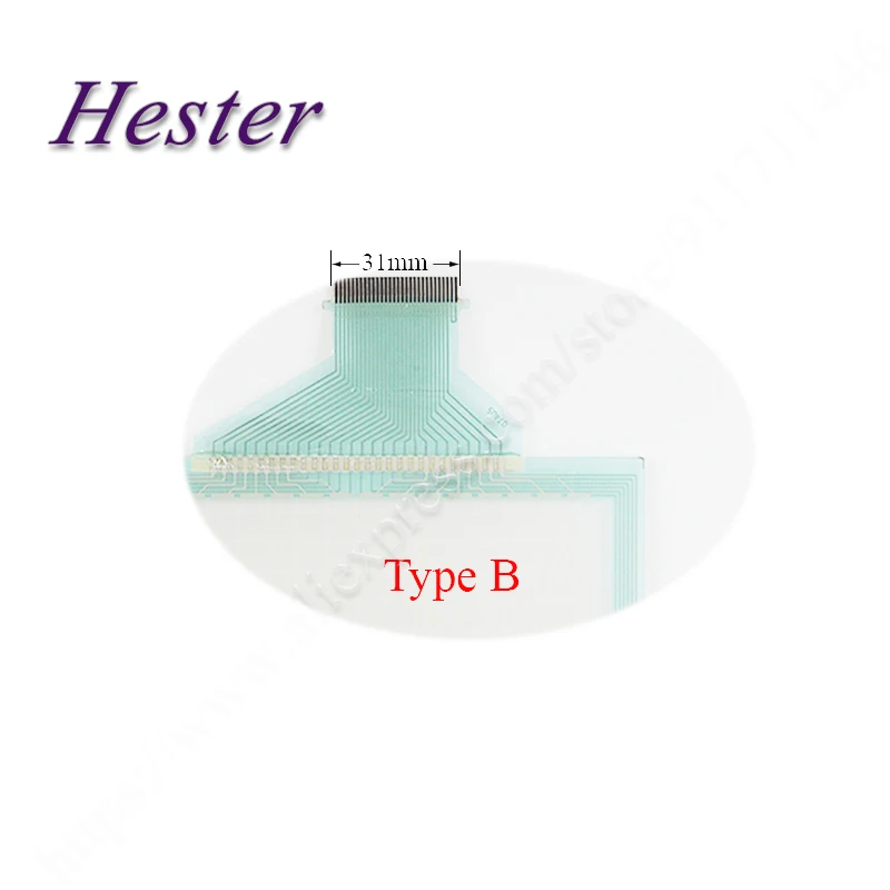 NT31C-ST141-EV2용 터치스크린 디지타이저 NT31C-ST141-V2 터치스크린용 터치 글래스 패널