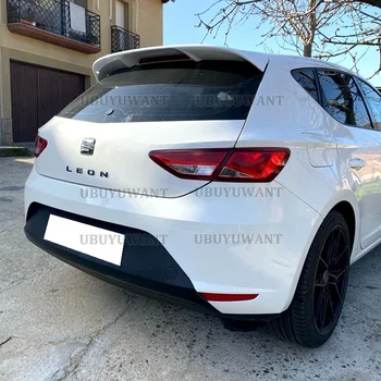 Per Seat LEON MK3 MK3.5 5F FR Style Hatchback Spoiler 2012-2020 materiale ABS Spoiler sul tetto posteriore Car Tail Wing Decoration