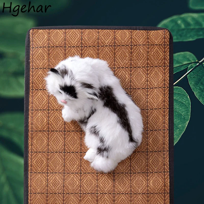 Dog Mats Double-Sided Coral Fleece Soft Comfortable Sleeping Beds Cooling Mat Puppy Kennel Four Seasons Durable Pets Nest New