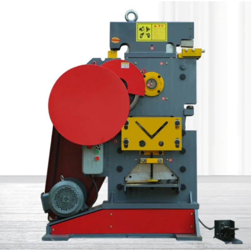 

Universal Steel Iron Aluminum Plate Ironworker Punching and Shearing Machine Rebar Construction Machinery