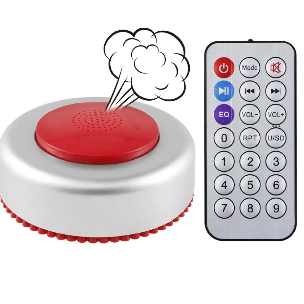 Remote Controlled Fart Machine Noise Maker with 50 Different Realistic Sounds Farting Toys Funny Gag Sound Machine for Party