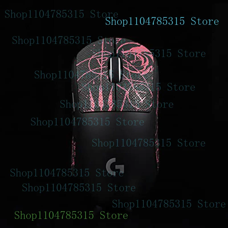 Logitech GPW2 GenerationG Pro X 마우스용 맞춤형 스티커 미끄럼 방지 스티커