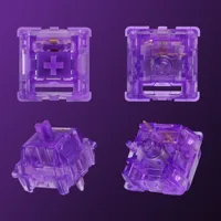 Chosfox Purple Poison V2 Class HP Switch Mechanical Keyboard Beforehand Big Tactile Switch 5Pin Artificial /Pre Lubed Hot Swap 6
