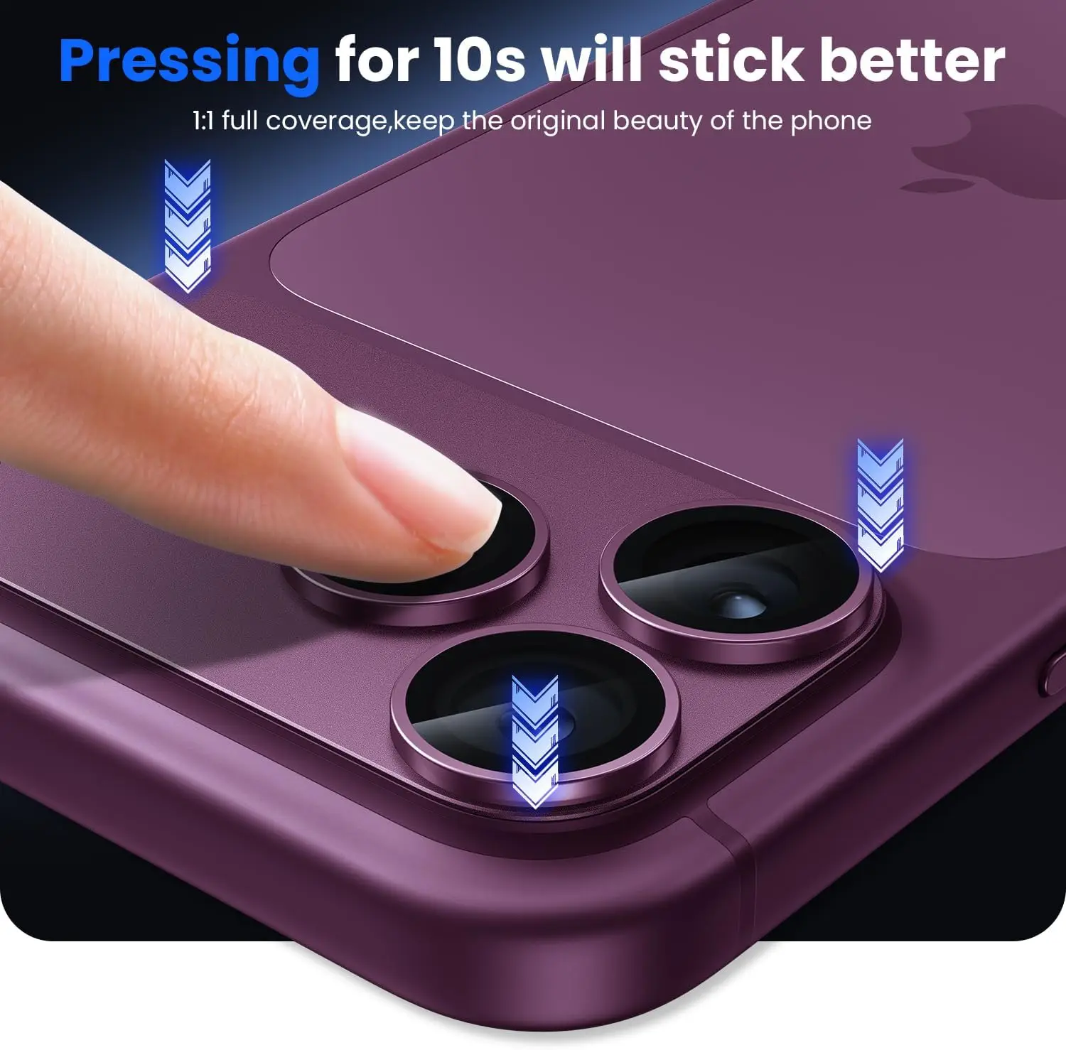 Premium Phone Camera Lens Protector Cover - Enhanced Protection Accessory