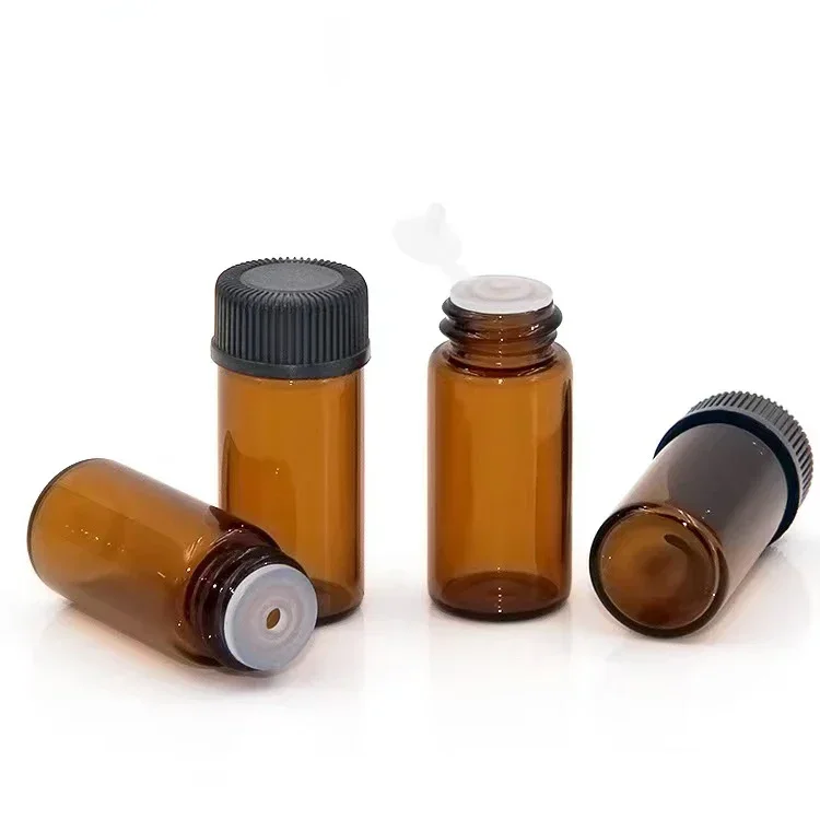 Refillable Perfume Bottle 100pcs/lot 1/2/3/5/ML Refillable Empty Dropper Glass Bottle