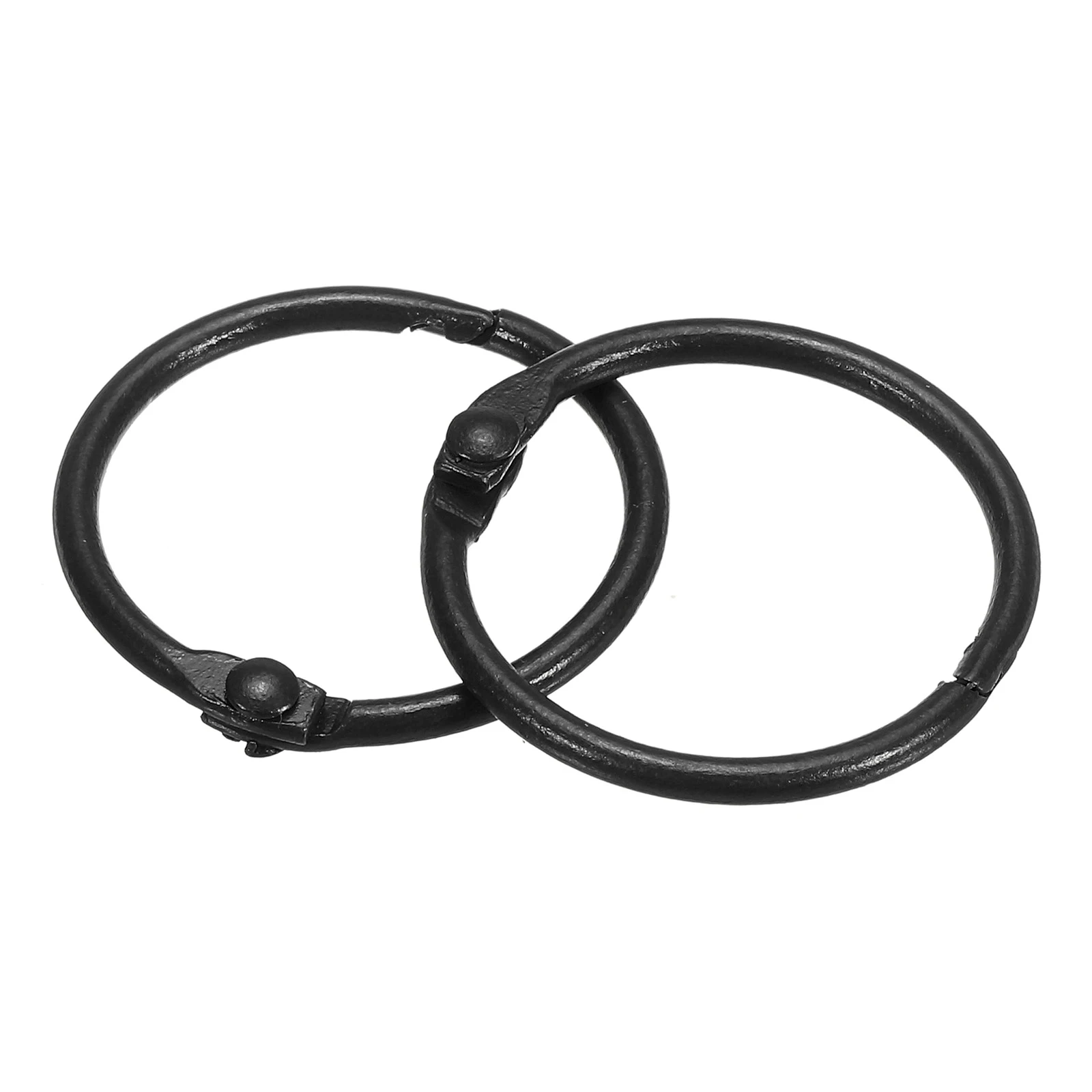 12/18Pcs Metal Ring Binder 30mm 45mm DIY Albums Loose-leaf Book Hoops Opening Office Binding Supplie Photo Album Binder Rings