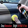 AIVC Plastic Restore Revitalizer Plastic Renovator Longlasting Coating For Car Rubbers Refurbish Clean Gloss Black Shine 4