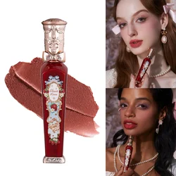 Strawberry Rococo Matte Lip Cream - Long Lasting Waterproof Velvety Lip Stain (S07 Lychee Tea)