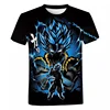 Summer New Japanese Animation Short Sleeve T-shirt 3D Printing T Shirt Men's Clothing Casual Round Neck Women Kids Tees Tops 6