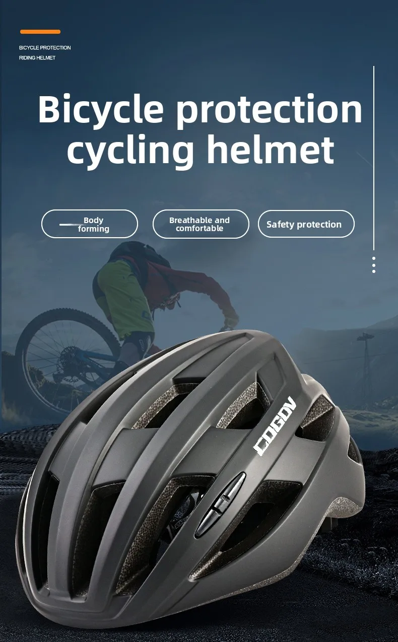 Description Picture 2 of itemOversizedXLLarge Head Circumference Bicycle Riding Helmet Mountain Road Safety Protective Helmet Suitable for Large Heads