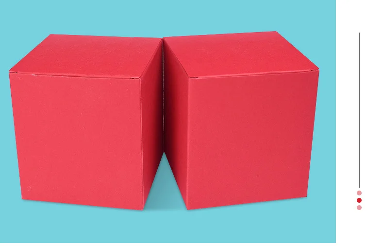 100pcs Brown Kraft Paper Box For Packaging Handmade Soap Packing Box Small Gift Package Party Craft Gift Boxes
