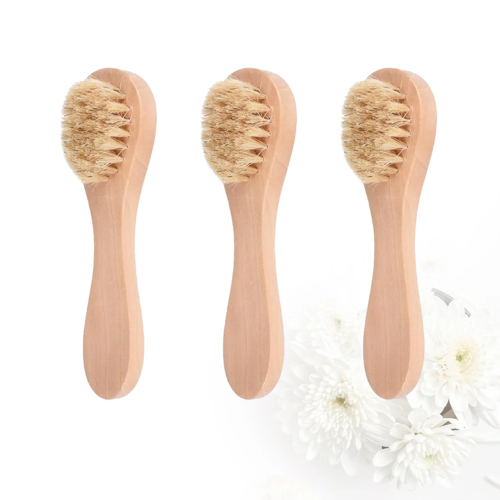

Cleaning Brush 3Pcs Brush Multifunctional Exfoliating Brush Cleaning Tool for Makeup Cleaning