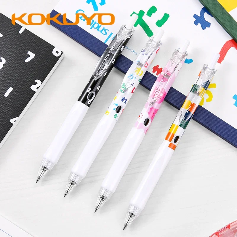 

1pcs Limited Press Gel Pens Quick Dry Smooth Black Ink 0.5mm Office Accessories Japanese Stationery Kawaii School Supplies