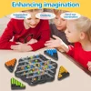 Chain Triggle Chess Game Triggle Rubber Band Game Toy For Kid Interactive Board Game Battle Set For Family Party Gift 1