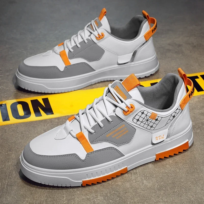 

Кеды мужские кожаные, кроссовки, повседневная обувь для бега, прогулок на открытом воздухе, спортивные лоферы на платформе, плоская подошва, модные роскошные кроссовки