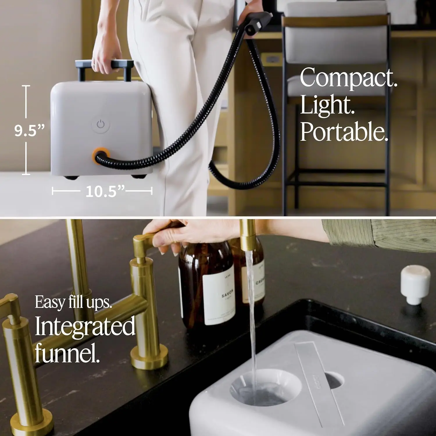 Steam Cleaner - Powerful Multi-Purpose Steamer for Deep Cleaning Floors, Upholstery, Grout, and More 5