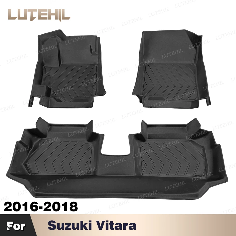 Suzuki Vitara 2016 2017 2018 맞춤형 전천후 TPE 바닥 매트 카펫 ..