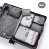 6 Pcs Travel Clothes Storage Bags Set Portable Luggage Organizer Suitcase Pouch Pouch Packing Cube For Shoes Packing Clothes 1