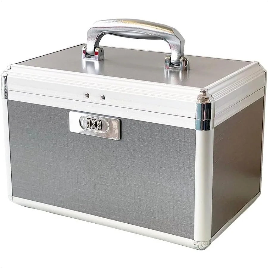 Secure Medicine Storage Lock Box with Code