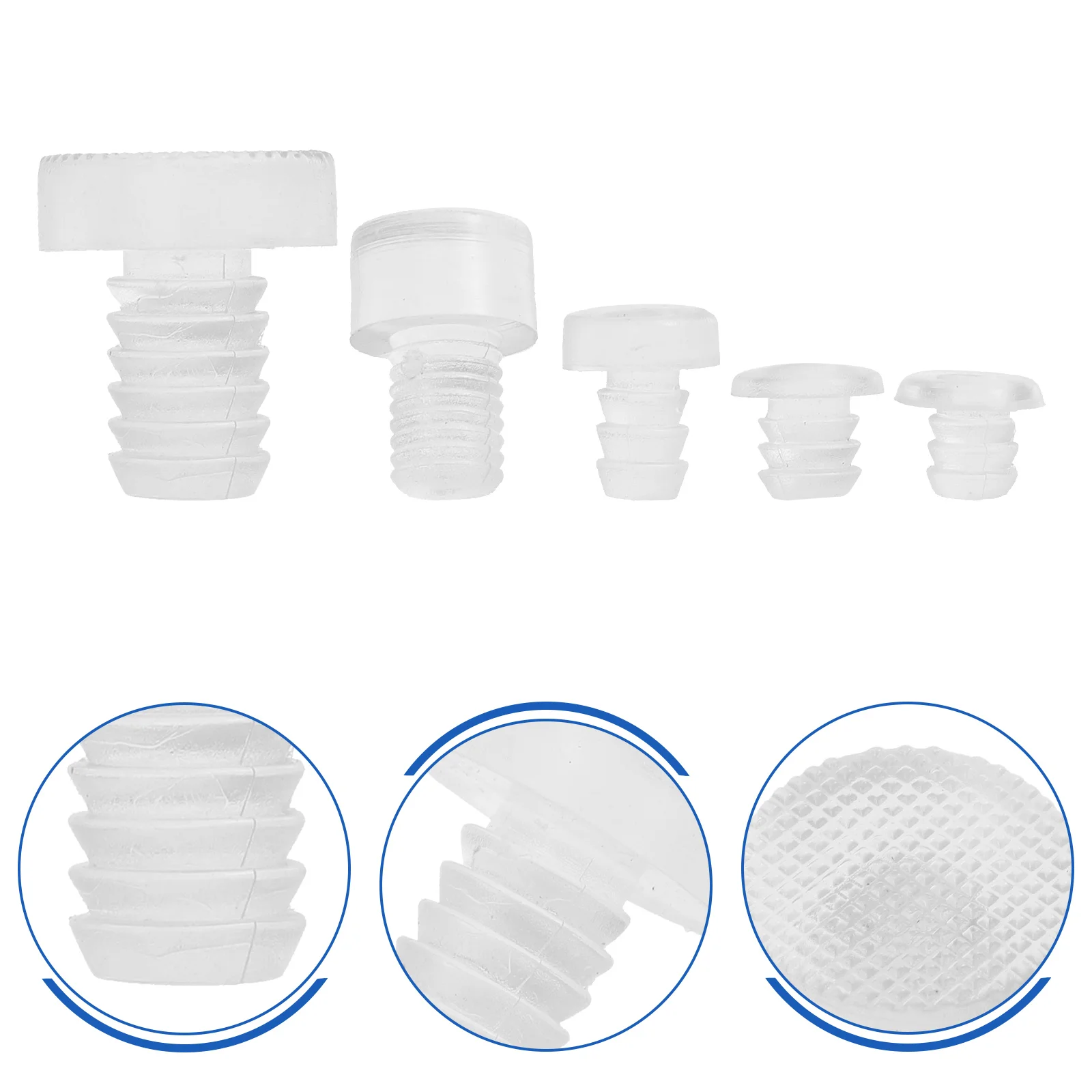 

Резиновые прокладки для стеклянных столешниц, прозрачные винтовые бамперы для шкафа, силиконовые Распорки