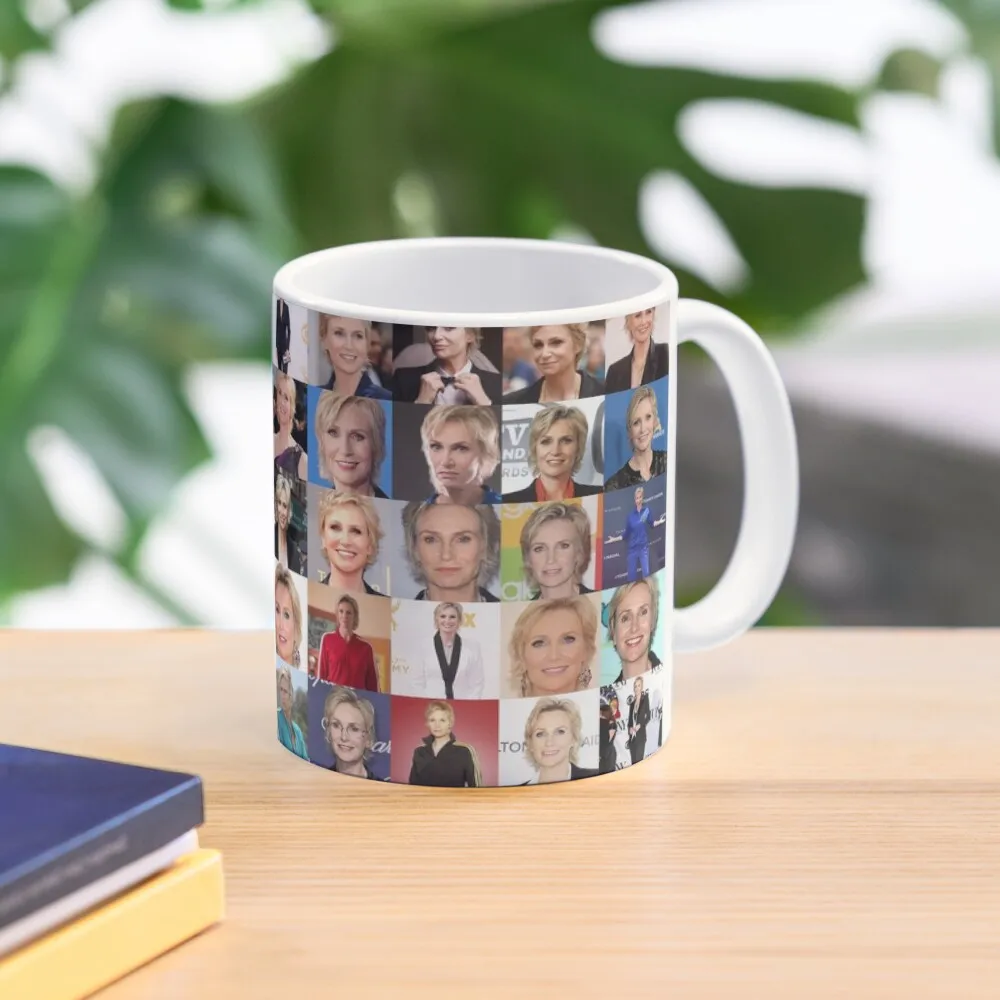 

Jane Lynch Collage - Many Items Available Coffee Mug Ceramic Cups Funny Cups Mate Cups Thermal Mug