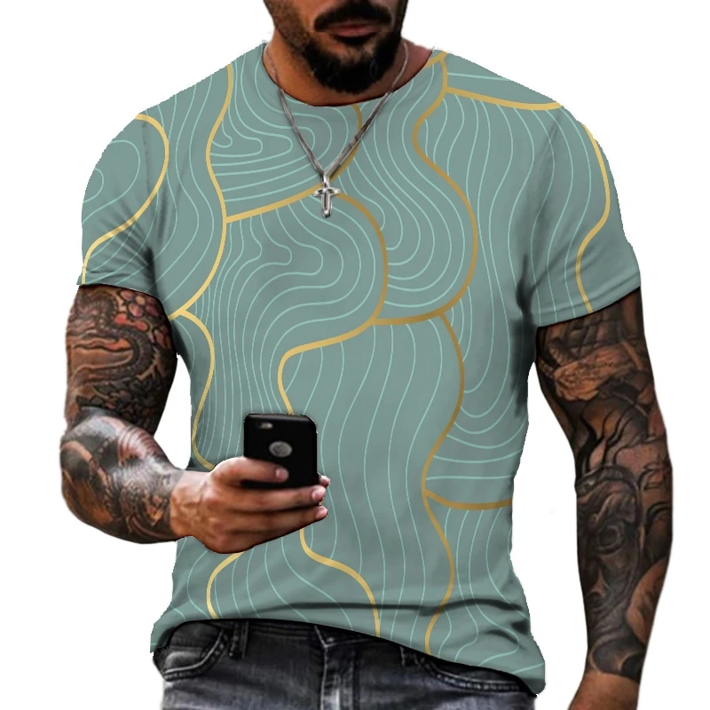 

Luxury Graphics Men's T-shirts Male O-Neck Cool 3D Print Loose Oversized Hip Hop Tops Harajuku Funny Fashion Casual Short Sleeve