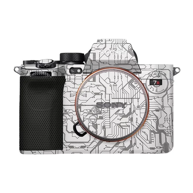 Cobertura Completa Câmera Body Carbon Fiber Film Decalque de Pele para Sony A7m5 A7r5 A7m4 A7r4 A7r3 Câmera 3m - Image 3