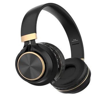 Portable Head Mounted Wireless Blueteeth Headphones Lightweight Foldable Headphone For Sport For Earbuds Noise Cancellation 3