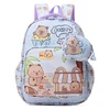 Cute Capybara Backpack for Teenage Students,Waterproof Lightweight Capybara Bookbags for Travel Hiking Camping School Day Pack 6