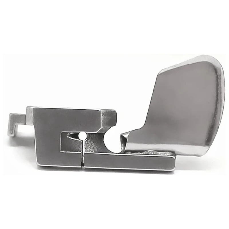 3Pc Industrial Curved Scroll Hemmer Foot Flat Car Arc Curling Presser Foot 1/8Inch+3/16Inch+1/4Inch