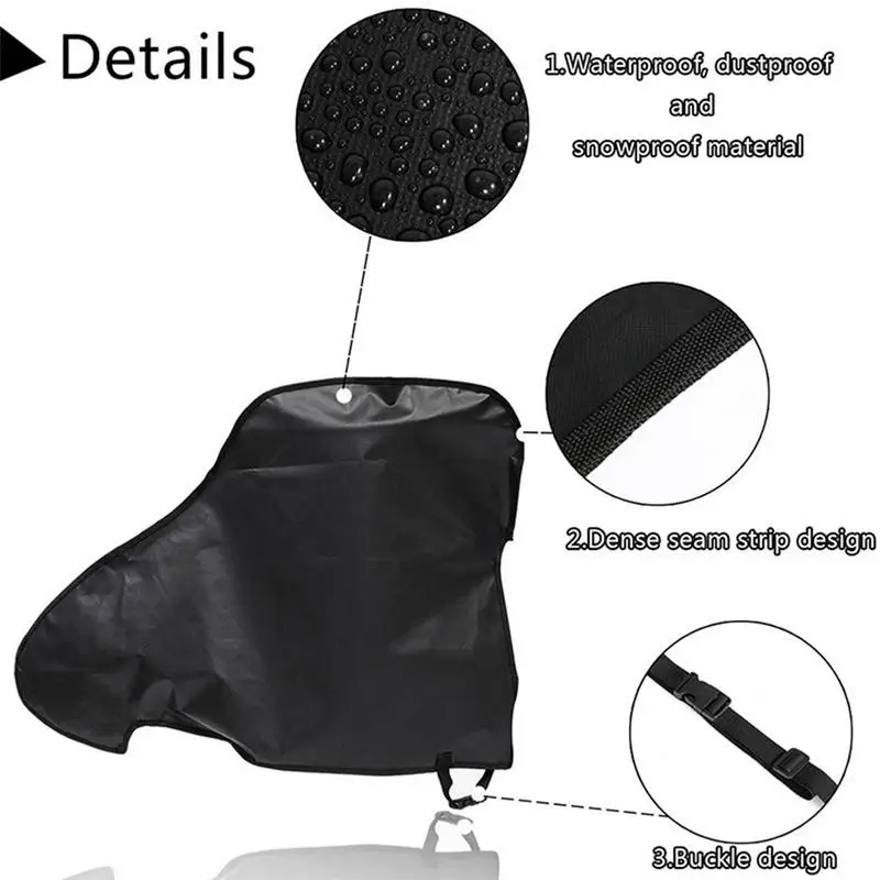 Caravan Hitch Cover Trailer Hitch Lock Covers Waterproof Breathable Tow Cover For Caravan Tongue Jack