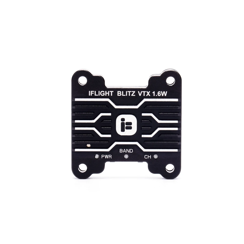 

IFlight BLITZ 1,6 Вт VTX 5,8G 40CH PitMode 25 МВт 400 МВт 800 МВт 1600 мВт Регулируемый видеопередатчик FPV 30x30 мм для FPV дальнего радиуса действия