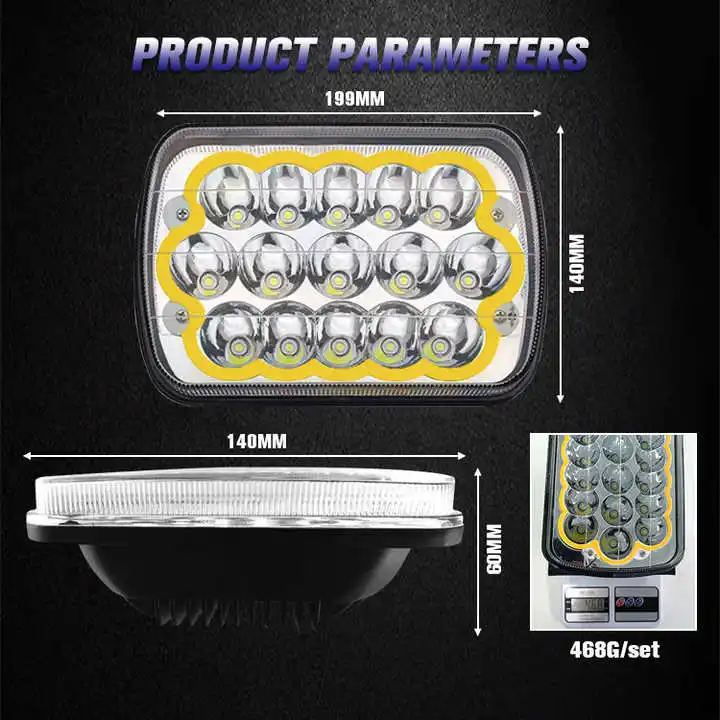 7inch LED Work Light Bar Long Lighthouse Led Work LED Offroad LED Bar 4 Inch Spo
