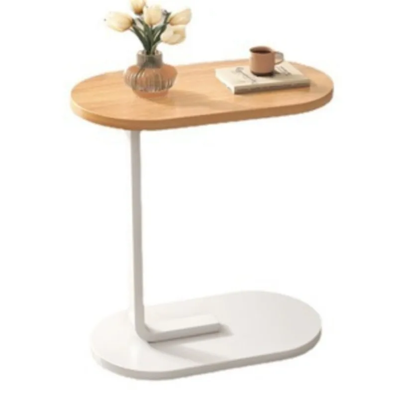 IHOME malý káva stůl u postele úložný držák mini dřevěný poleno pohovka strana stůl moderní jednoduchý mobilní a snadný na použít pro domácí použít