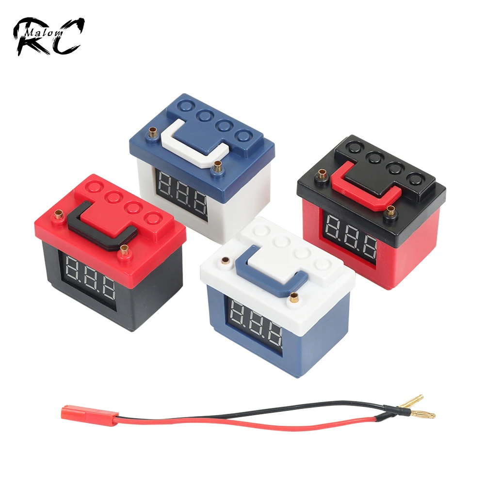 Acheter Testeur de tension de batterie Lipo de voiture télécommandé,  remplacement d'alarme sonore basse tension pour Axial SCX10