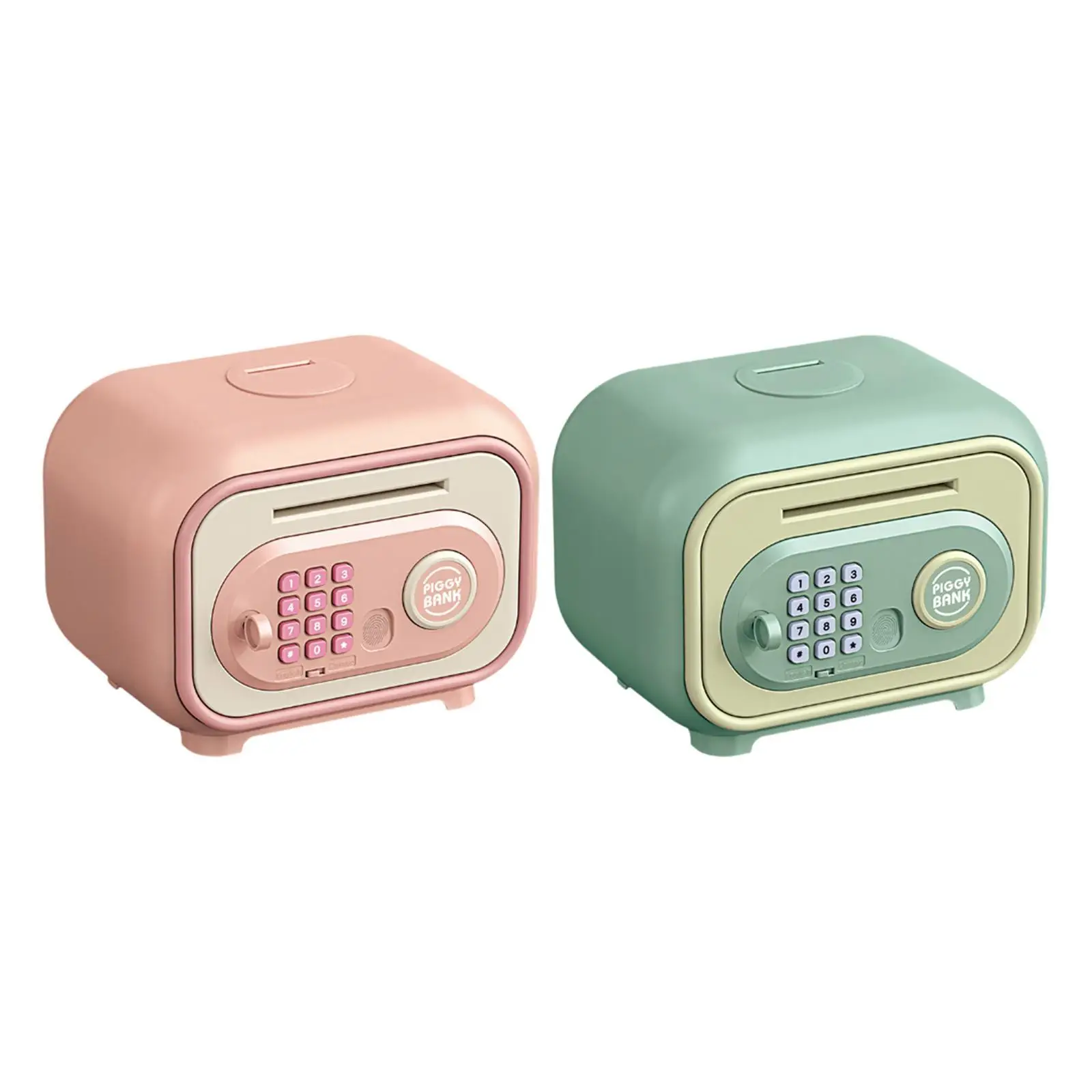 Electronic Piggy Banks ATM Savings Bank Personal Password & Simulation