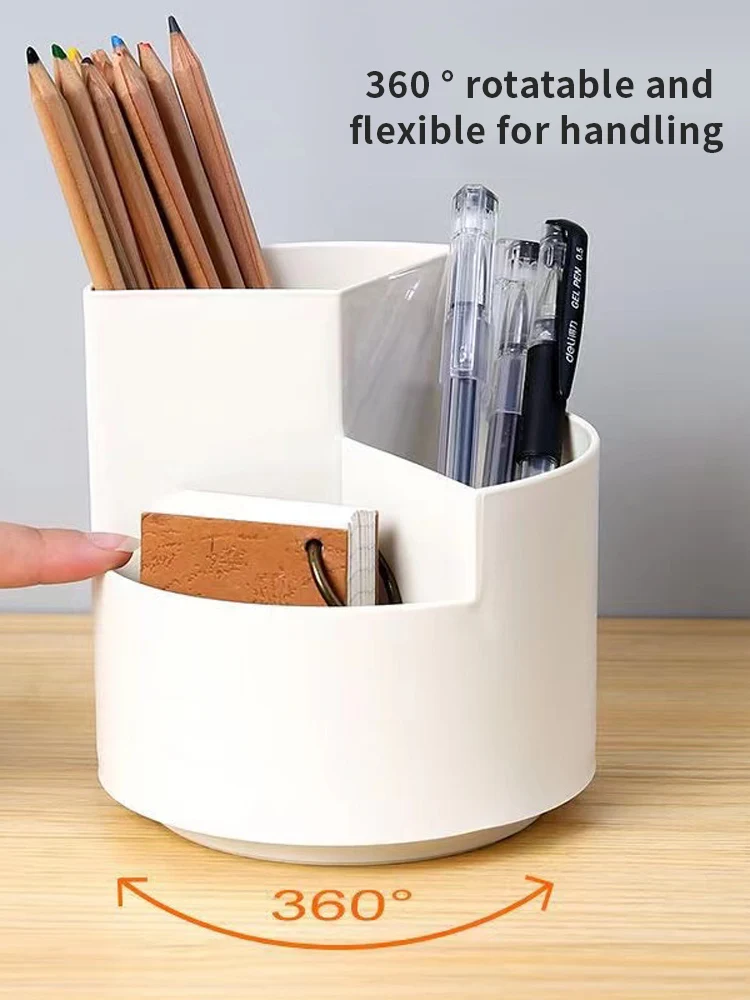 pen holder 1PC 360&deg;Rotating Pencil Case for Office Home School & Students
