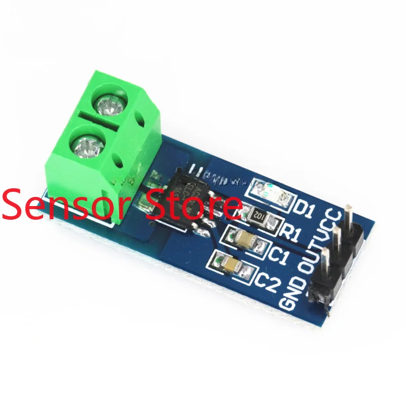 Модуль датчика тока ACS712ELC 20A ACS712
