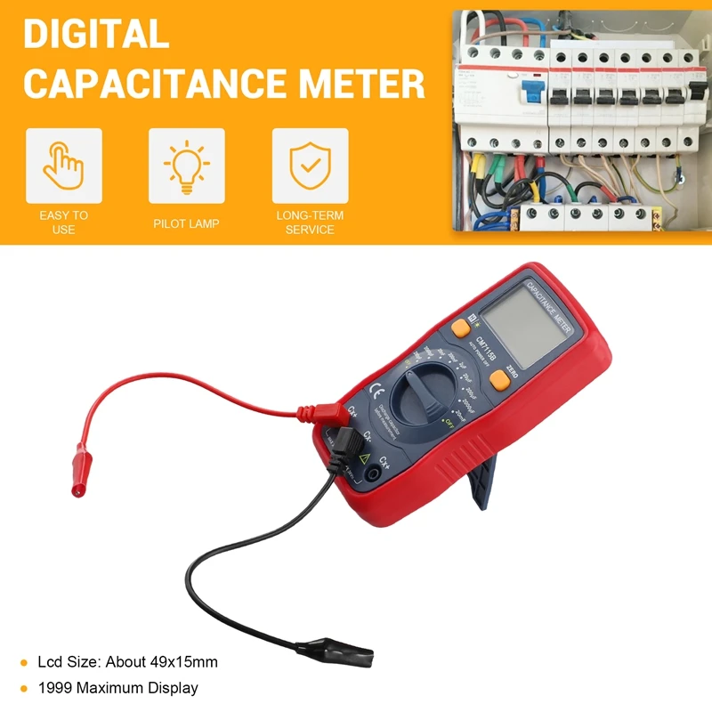 Digital Capacitor CM7115B Test Capacitance Meter Digital Capacitance Meter No Discharge Capacitance Meter 2