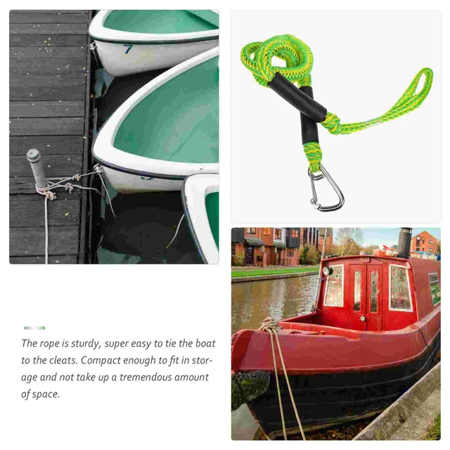 Boat Rope Accessory Heavy Duty Hook Line Kayak Mooring Dock Watercraft  Safety Outdoor Supply Yacht - AliExpress