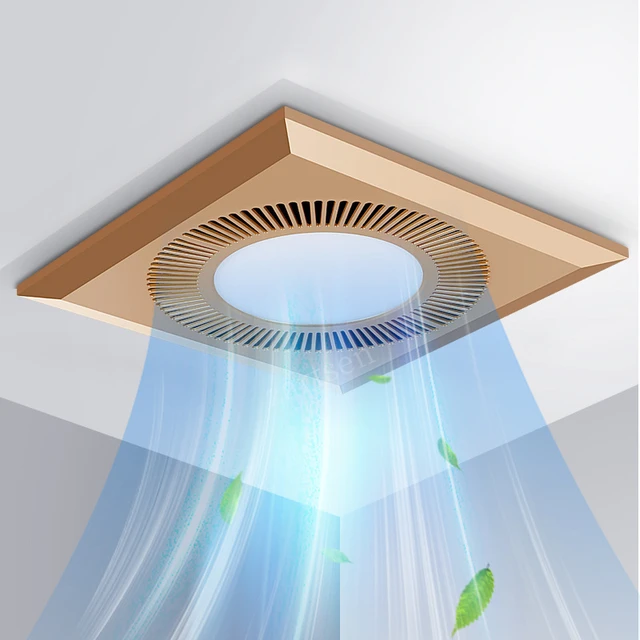 10inch Ceiling Window Exhaust Fan with LED Ventilation Vent Air Extractor  for Bathroom Toilet Kitchen Pipe Attic Fans - AliExpress