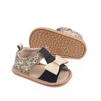 Baby girl shoes Bow knot soft bottom non-slip prewalker shoes for girls toddler baby sandals newborn infant shoes zapatos bebe 3