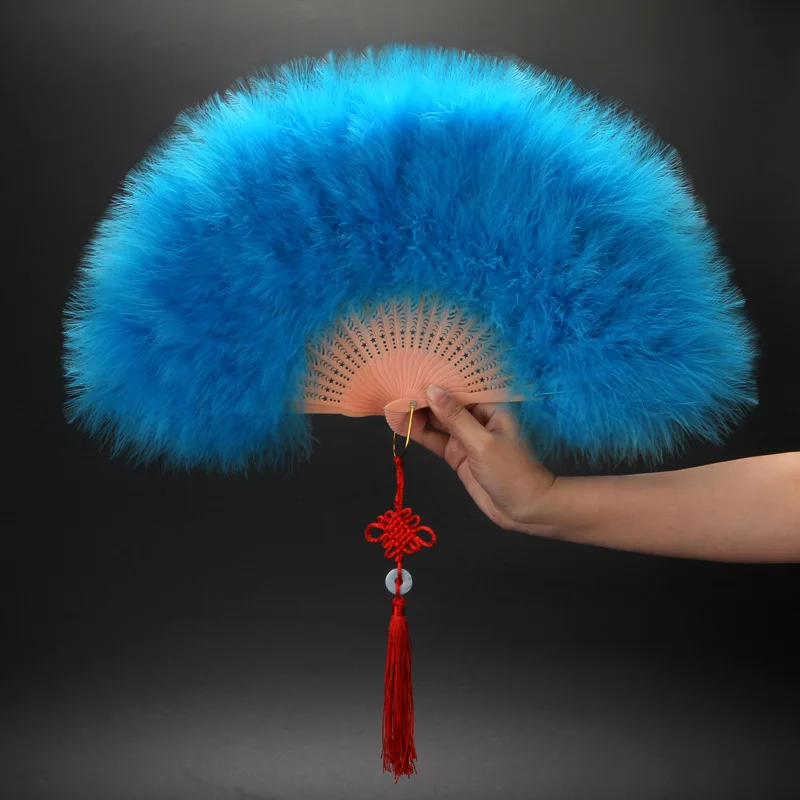 Folding Fan Hand Fan Chinese Knot Decoration For Party Dance