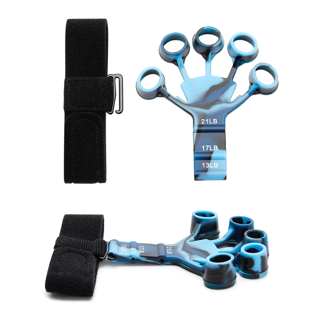 Finger Gripper finger trainer Finger Exerciser Guitar Exerciser 6 Resistant Levels Recovery Physical Tools Hand Strengthener Patient