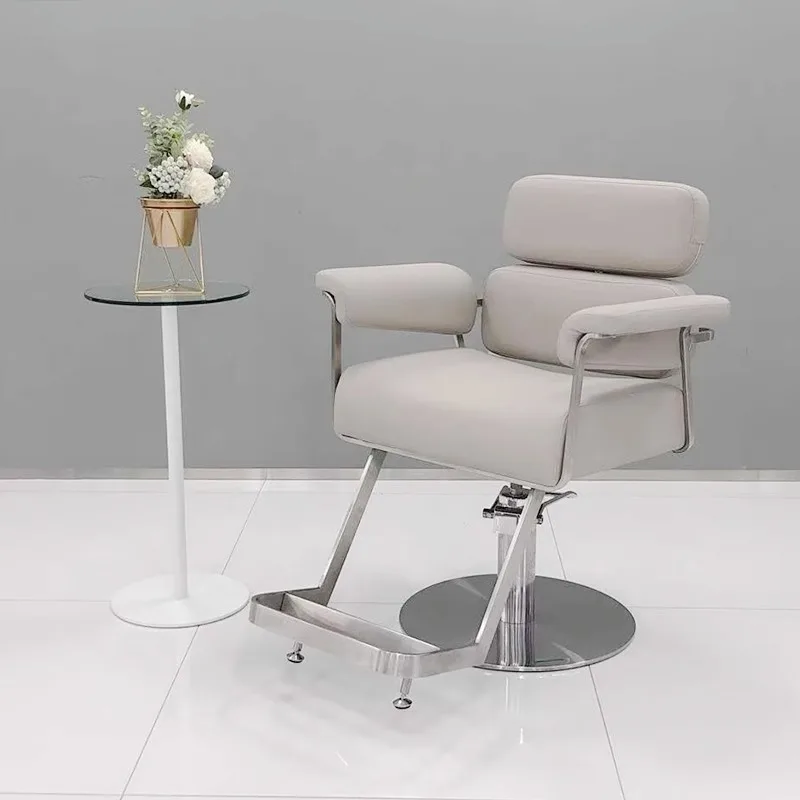 Aesthetic Equipment Lash Barber Chairs Swivel Luxury Professional Barber Chairs Waiting Silla Giratoria Salon Furniture YQ50BC