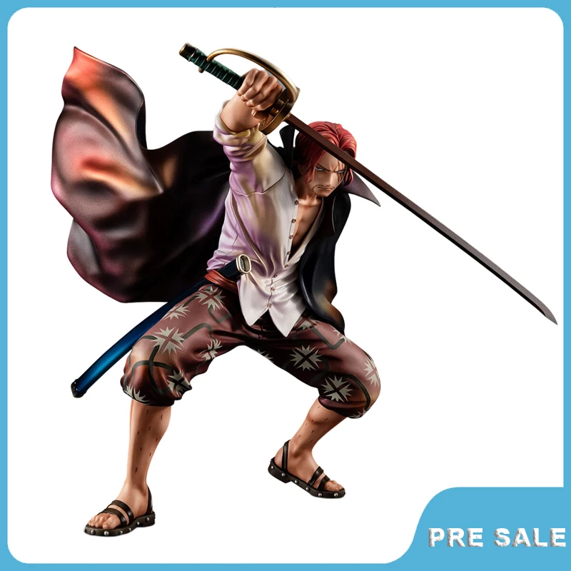 

Pre Sale Anime One Piece Shanks Action Figure Portrait of Pirates "playback Memories" Original Hand Made Toy Peripherals Gifts