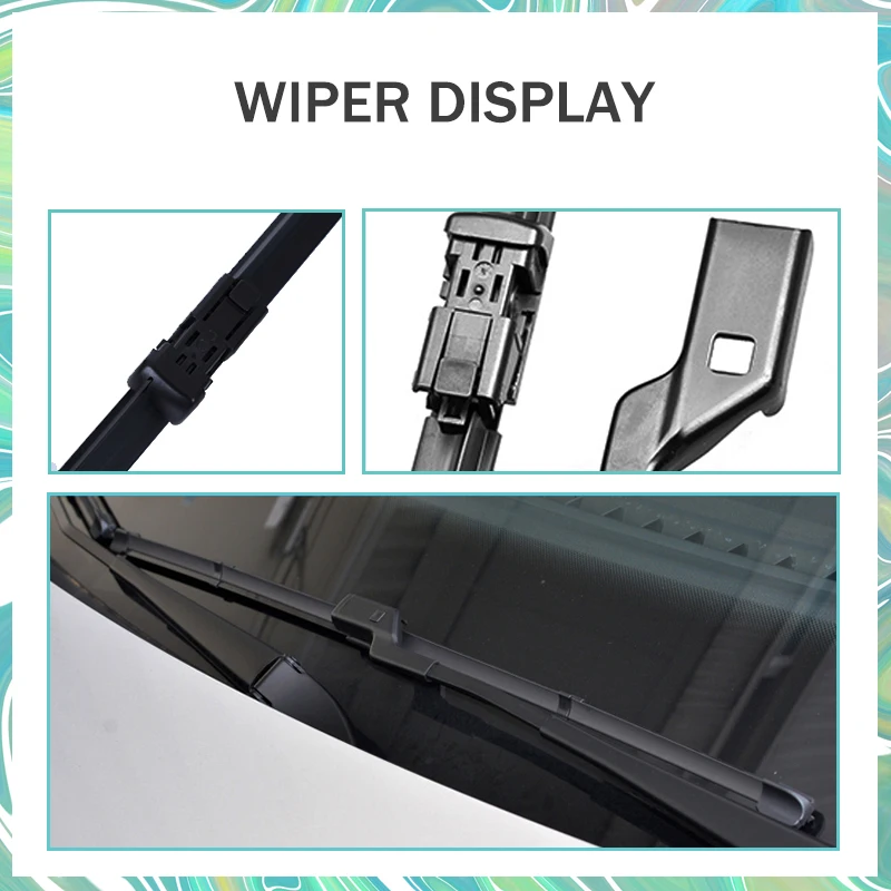 Coated wiper Front Wiper Blades For ford - Galaxy (WA6) [2006-2015]  Windshield Windscreen Front Window