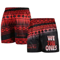 2024 Hot Selling Men's Shorts 3D Printed Black Red Retro Loose Casual Quick Drying Fashion Beach Adult Children's Shorts 1